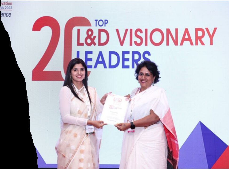 Shalini Nair honoured among Top 20 L&D Visionary Leaders